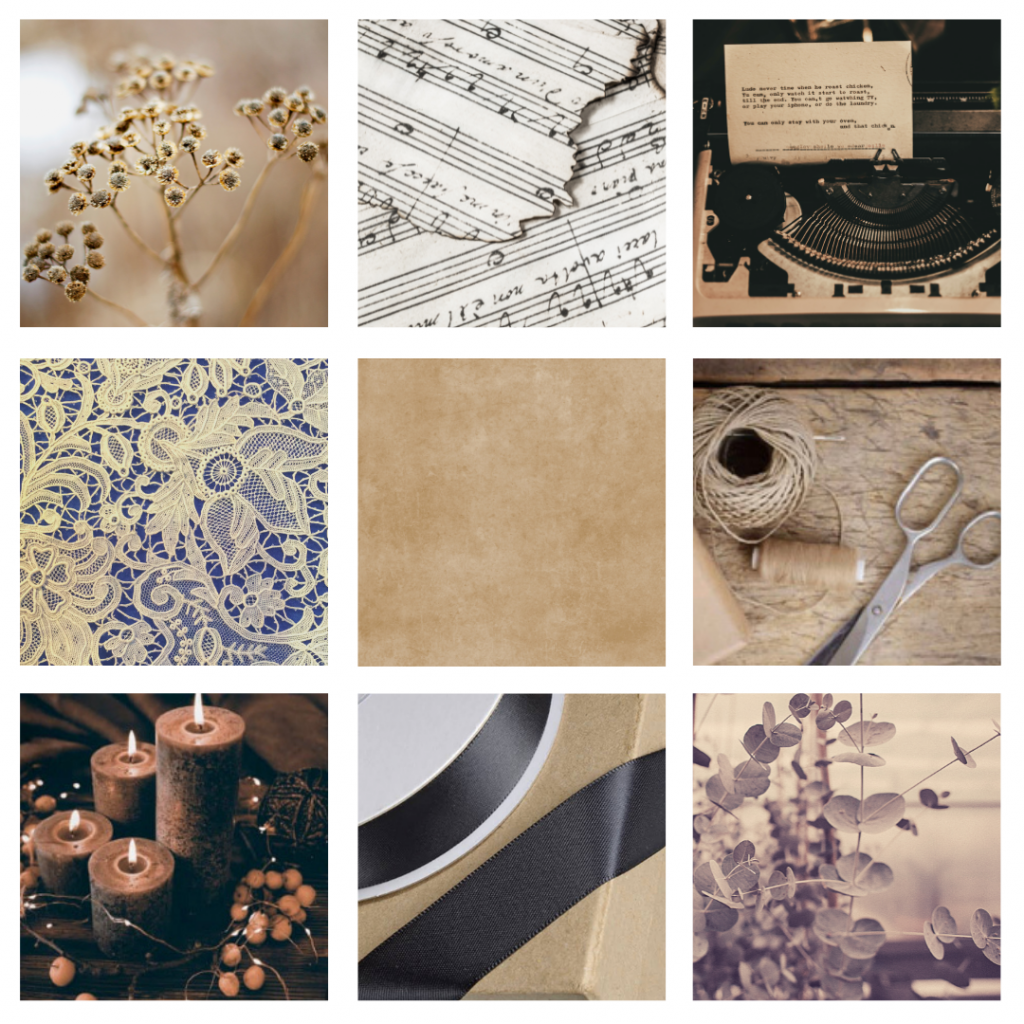 By making yourself a moodboard, it enables you to get organised and stay on track with your chosen theme.